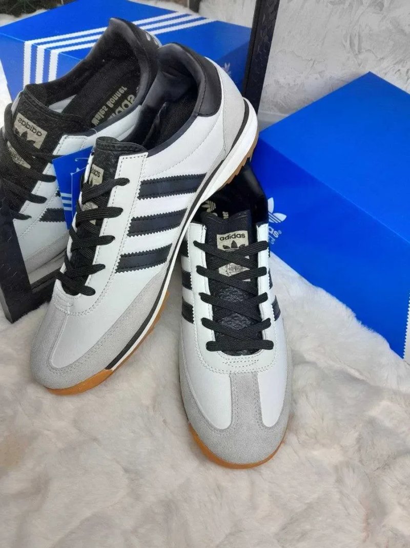 Кросівки Adidas SL72 Wales Bonner білі шкіра/замша 41-45 без передоплати — фото 2