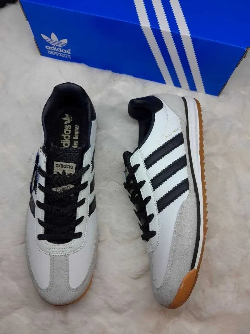 Кросівки Adidas SL72 Wales Bonner білі шкіра/замша 41-45 без передоплати — фото 3