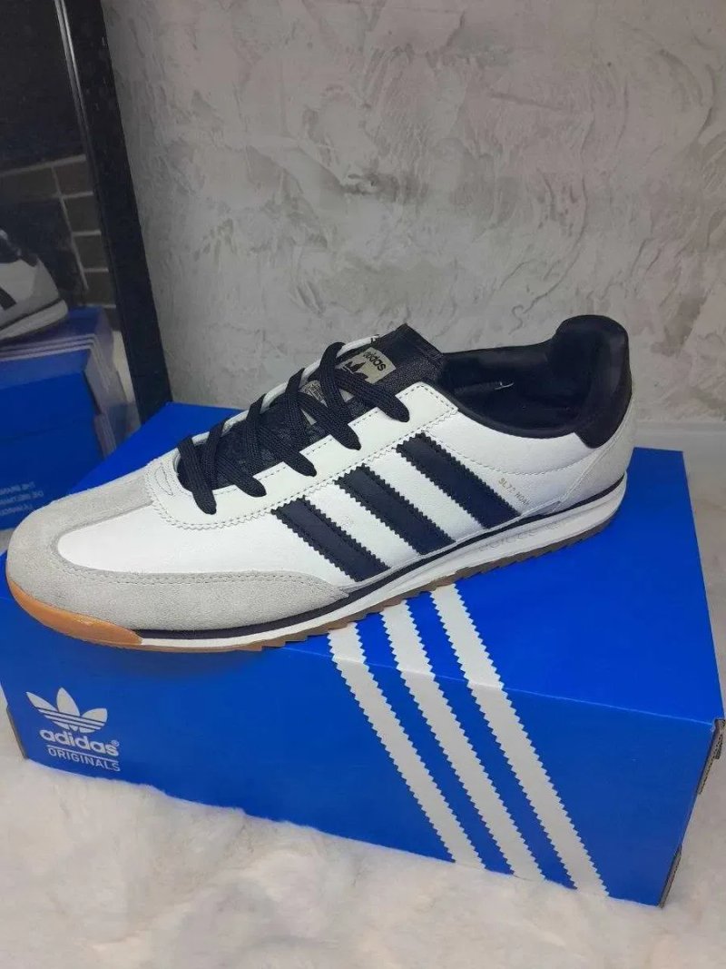 Кросівки Adidas SL72 Wales Bonner білі шкіра/замша 41-45 без передоплати — фото 6