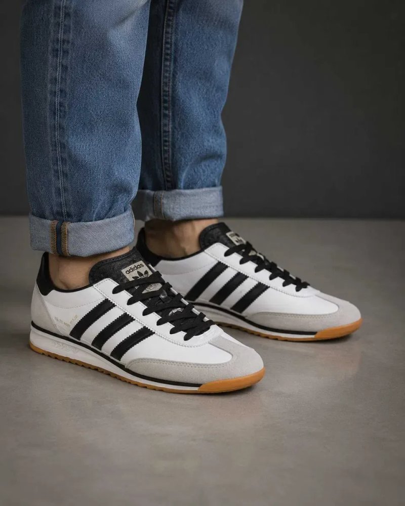 Кросівки Adidas SL72 Wales Bonner білі шкіра/замша 41-45 без передоплати — фото 8