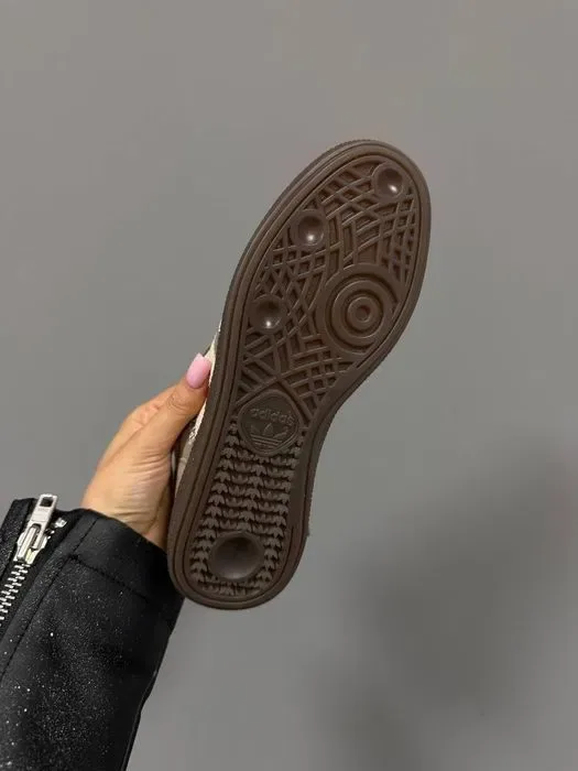 Кросівки Adidas Spezial Grey/Beige premium | Кроссовки Адидас жіночі чоловічі — фото 5