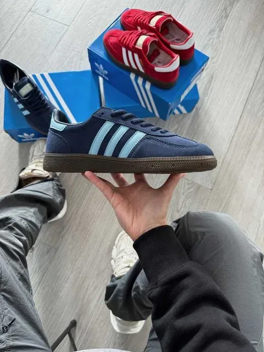 Кросівки Adidas Spezial Hanball Double Blue premium i95 | Кроссовки Адидас жіночі чоловічі — фото 5
