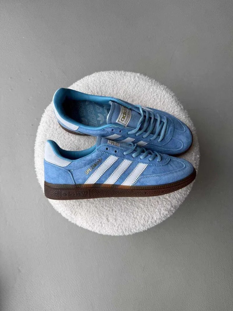 Кросівки Adidas Spezial Handball Blue White premium u2 | Кроссовки Адидас чоловічі жіночі — фото 2