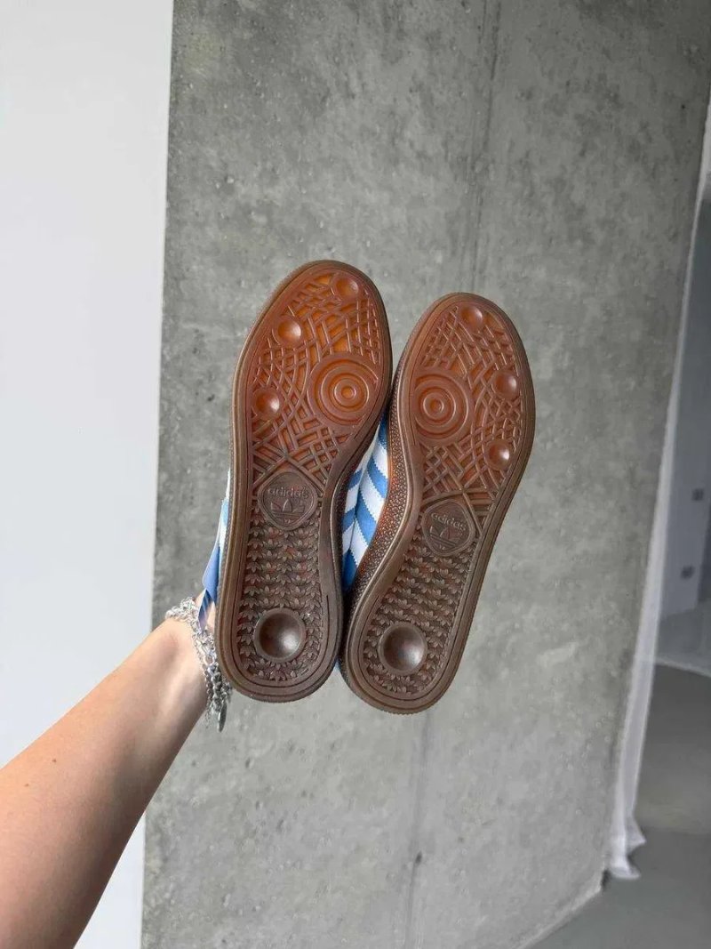 Кросівки Adidas Spezial Handball Blue White premium u2 | Кроссовки Адидас чоловічі жіночі — фото 3