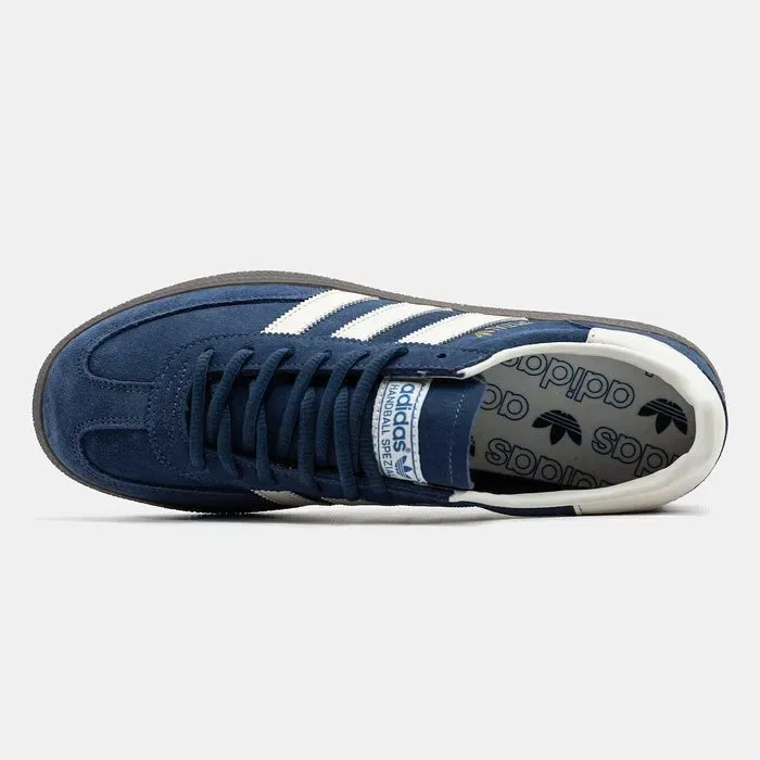 Кросівки Adidas Spezial Navy - White premium | Кроссовки Адидас чоловічі жіночі — фото 3