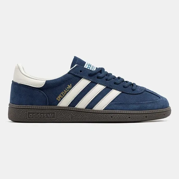 Кросівки Adidas Spezial Navy - White premium | Кроссовки Адидас чоловічі жіночі — фото 4