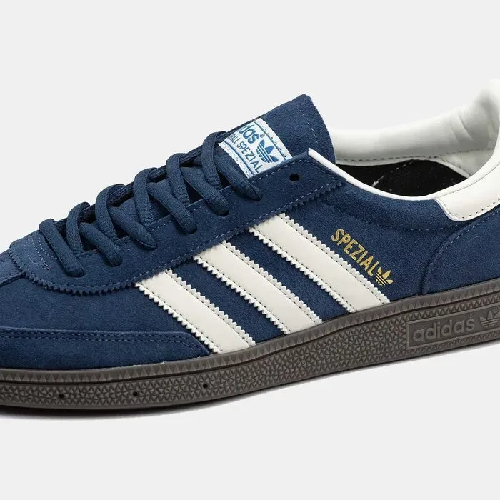 Кросівки Adidas Spezial Navy - White premium | Кроссовки Адидас чоловічі жіночі — фото 7