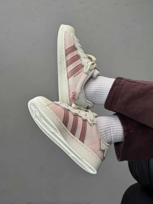 Кросівки Adidas Superstar Cappuccino premium | Кроссовки Адидас жіночі — фото 6