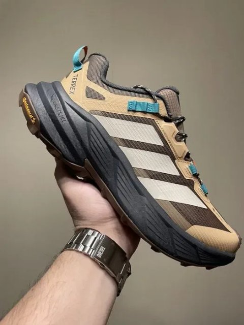 Кросівки Adidas Terrex Free Hiker SL Gore-tex Earth Strata premium i97 | Кроссовки Адидас чоловічі