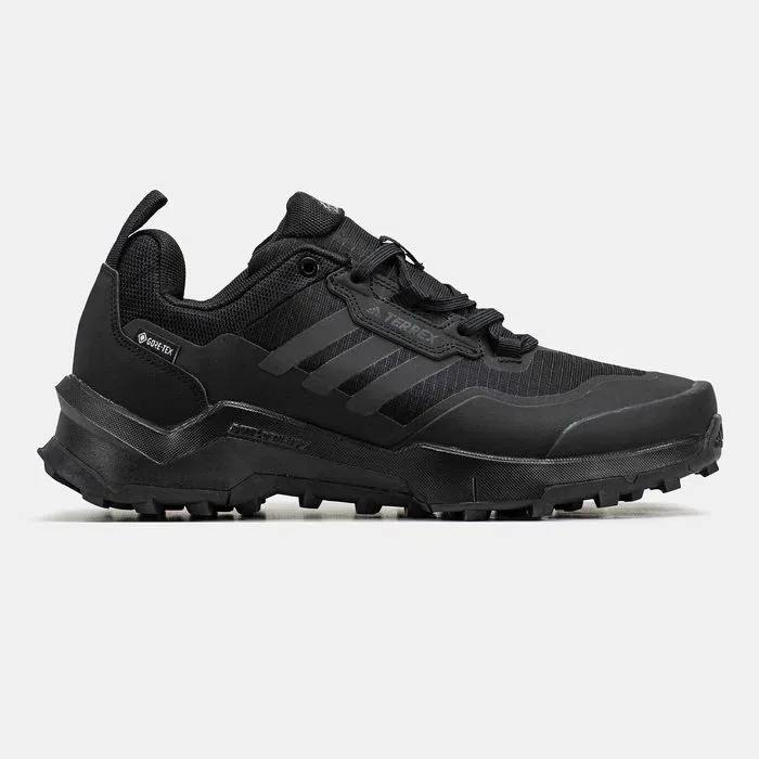 Кросівки Adidas Terrex Gore-Tex Triple Black premium | Кроссовки Адидас чоловічі — фото 4