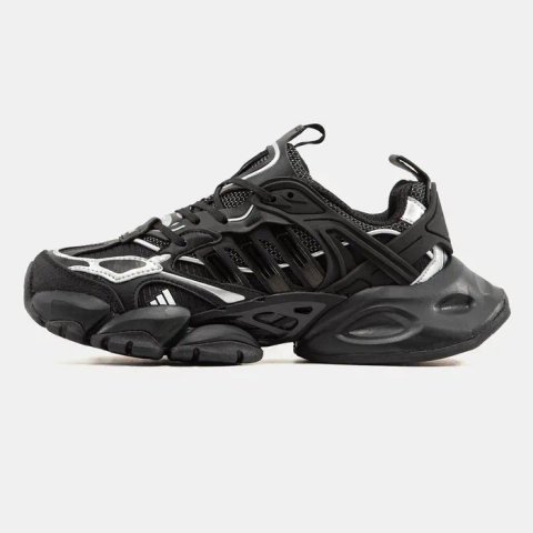Кросівки Adidas Vento XLG Black - White premium | Кроссовки Адидас чоловічі жіночі