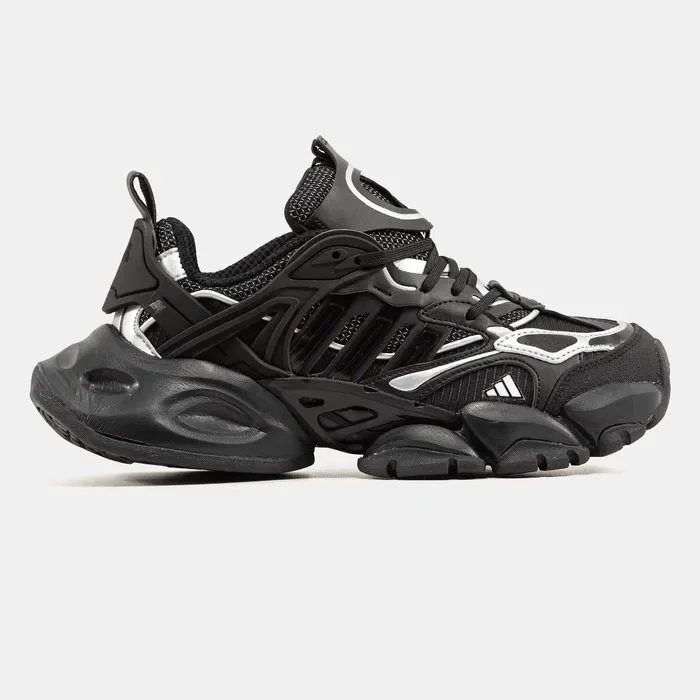 Кросівки Adidas Vento XLG Black - White premium | Кроссовки Адидас чоловічі жіночі — фото 4