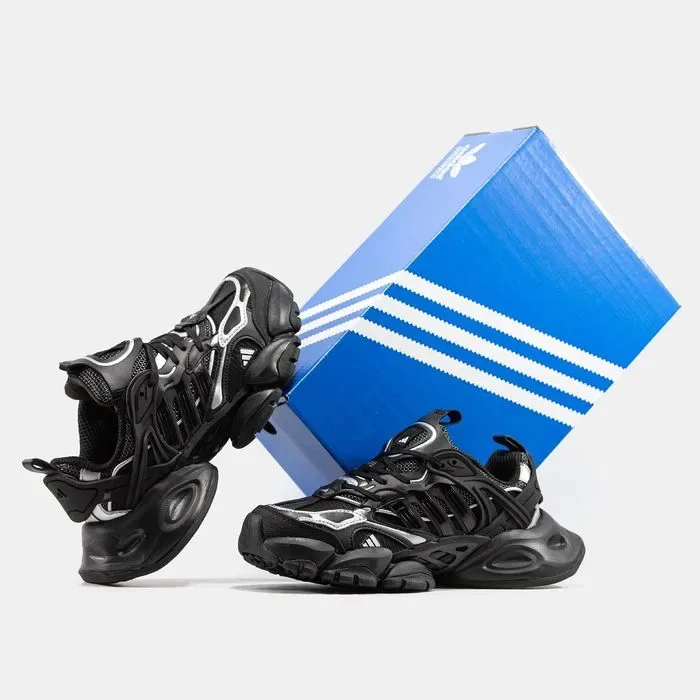 Кросівки Adidas Vento XLG Black - White premium | Кроссовки Адидас чоловічі жіночі — фото 8