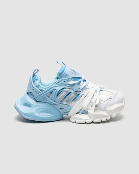 Кросівки Adidas Vento XLG Blue/white premium | Кроссовки Адидас жіночі чоловічі