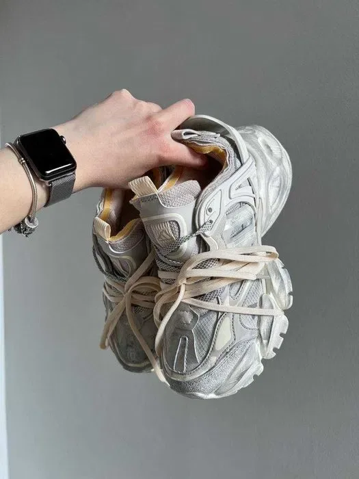 Кросівки Adidas Vento XLG Deluxe Beige Grey premium | Кроссовки Адидас жіночі чоловічі — фото 7