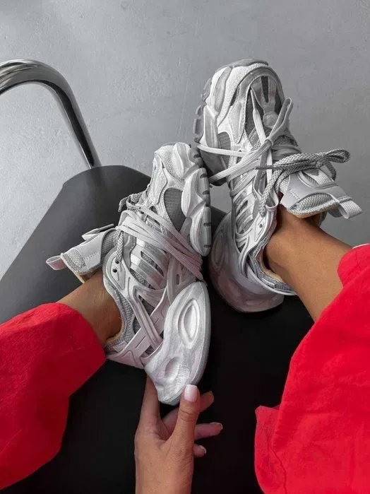 Кросівки Adidas Vento XLG Deluxe Grey premium | Кроссовки Адидас жіночі чоловічі — фото 5