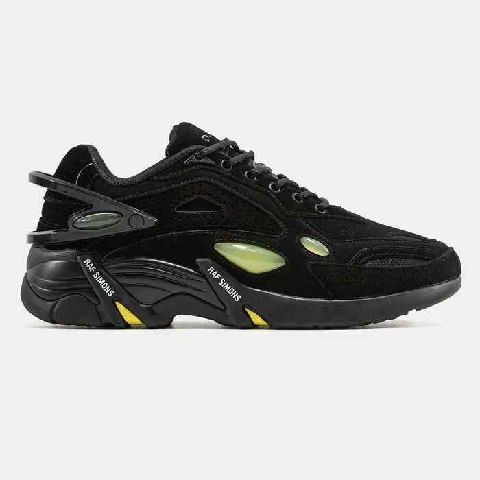 Кросівки Adidas x Raf Simons Cylon - 21 Black/Yellow premium | Кроссовки Адидас чоловічі жіночі — фото 5