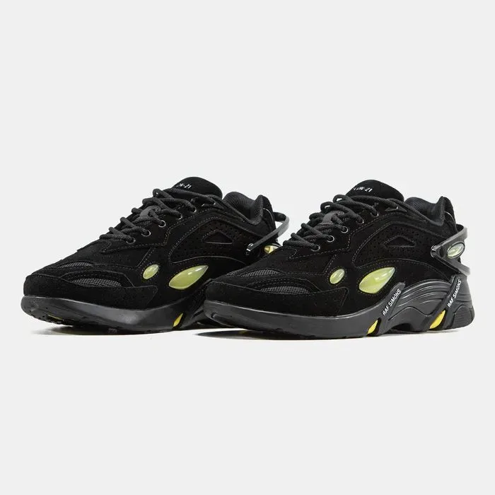 Кросівки Adidas x Raf Simons Cylon - 21 Black/Yellow premium | Кроссовки Адидас чоловічі жіночі — фото 7