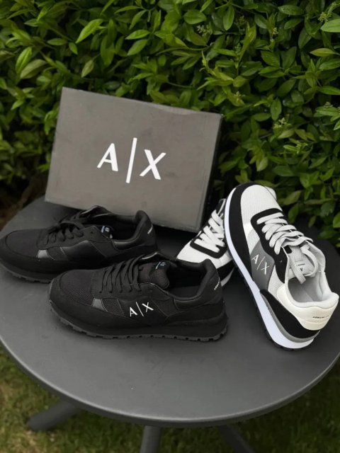 Кросівки Armani Exchange чоловічі спортивні літні кросівки Армані Ексчендж білі | Кроссовки мужские летние Армани Ексченлд Armani кеди Емпоріо Армані
