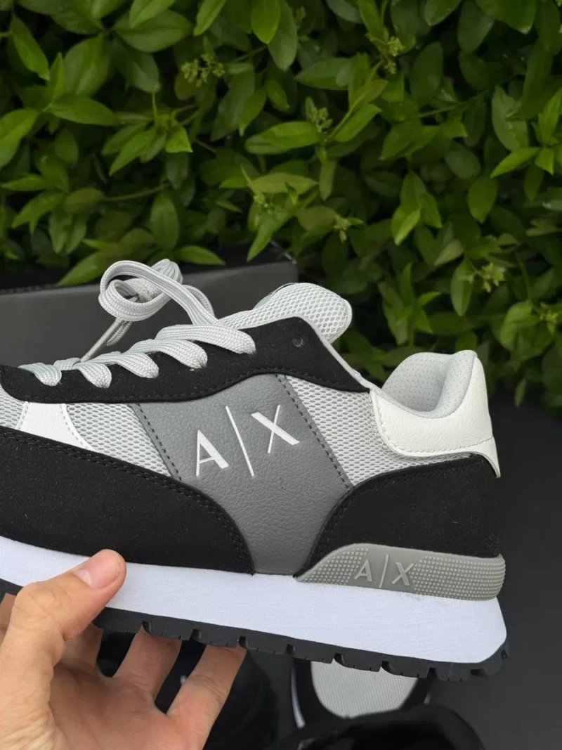 Кросівки Armani Exchange чоловічі спортивні літні кросівки Армані Ексчендж білі | Кроссовки мужские летние Армани Ексченлд Armani кеди Емпоріо Армані — фото 3