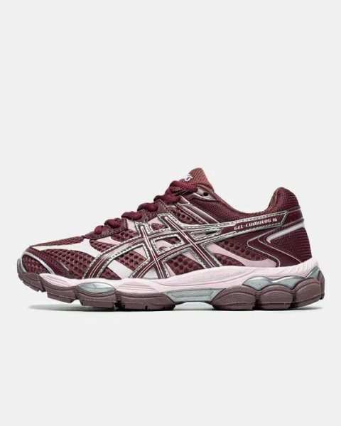 Кросівки Asics Gel-Cumulus 16 Bordo/Pink premium | Кроссовки Асикс жіночі