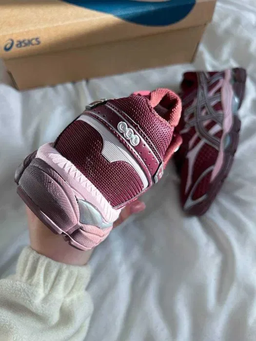 Кросівки Asics Gel-Cumulus 16 Bordo/Pink premium | Кроссовки Асикс жіночі — фото 6