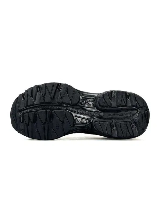 Кросівки Asics Gel-Flux 4 Full Black premium i89 | Кроссовки Асикс жіночі чоловічі — фото 2