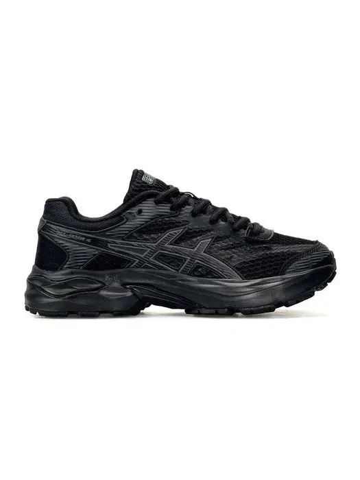 Кросівки Asics Gel-Flux 4 Full Black premium i89 | Кроссовки Асикс жіночі чоловічі — фото 3