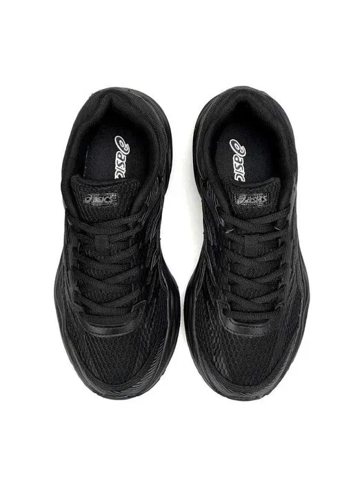 Кросівки Asics Gel-Flux 4 Full Black premium i89 | Кроссовки Асикс жіночі чоловічі — фото 7