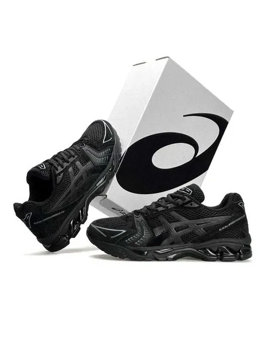 Кросівки ASICS Gel-Kahana 14 Full Black premium весняні i89 — фото 8