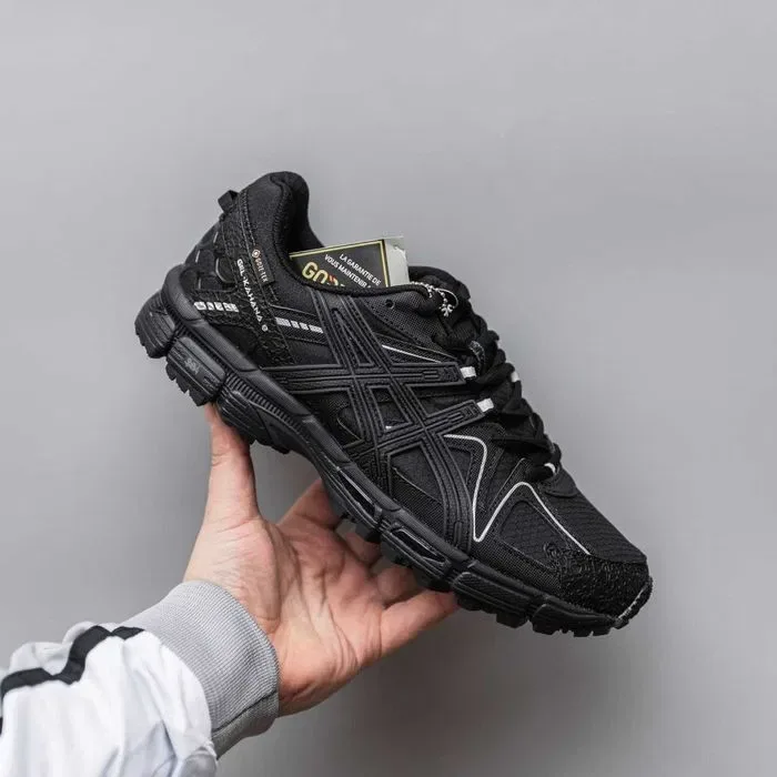 Кросівки Asics Gel-Kahana 8 Gore-Tex All Black premium | Кроссовки Асикс чоловічі жіночі — фото 2