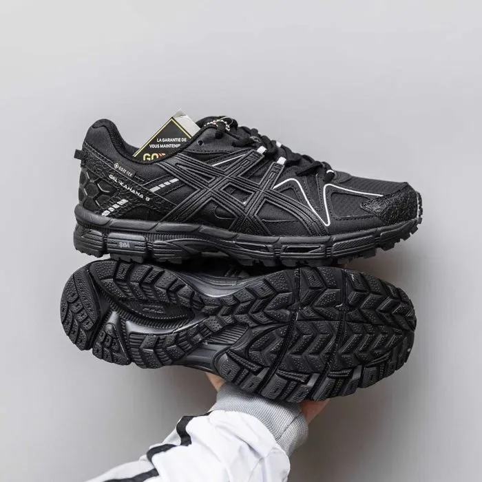 Кросівки Asics Gel-Kahana 8 Gore-Tex All Black premium | Кроссовки Асикс чоловічі жіночі — фото 3