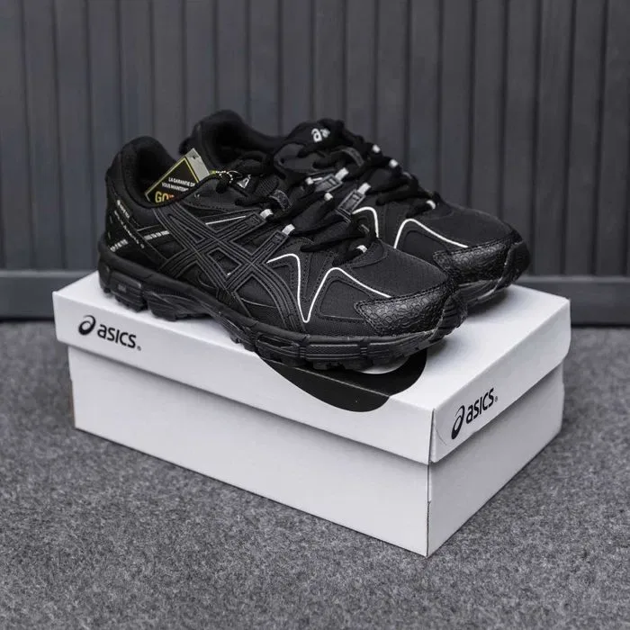 Кросівки Asics Gel-Kahana 8 Gore-Tex All Black premium | Кроссовки Асикс чоловічі жіночі — фото 7
