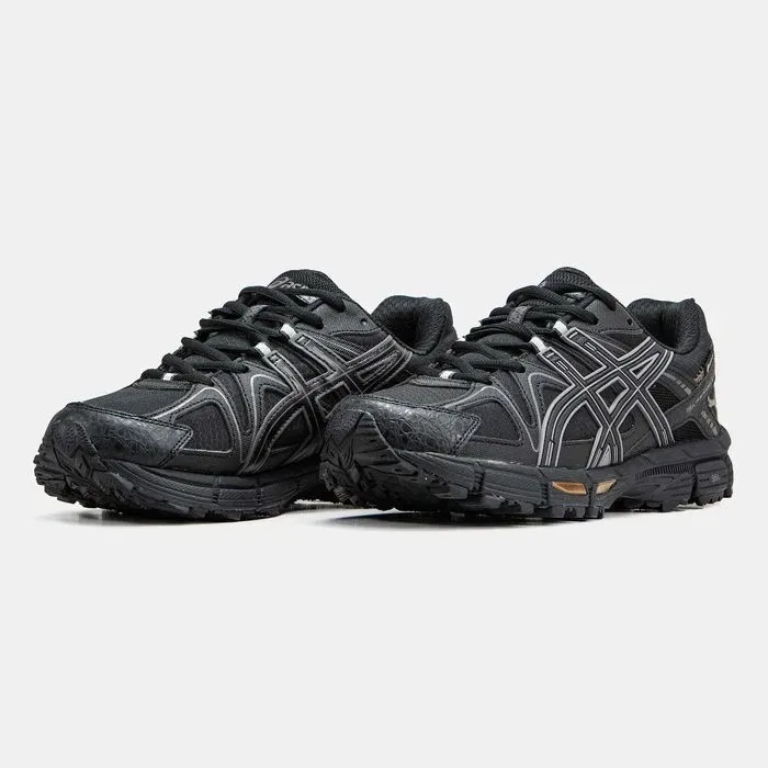Кросівки Asics Gel-Kahana 8 Gore-Tex Flux Black premium термо | Кроссовки Асикс чоловічі — фото 6