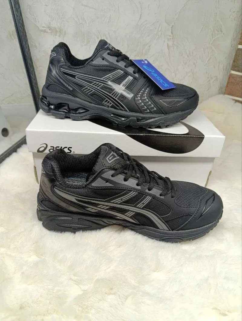 Кросівки ASICS Gel Kayano 14 чорні термо водонепроникні 41-46 без передоплати — фото 3