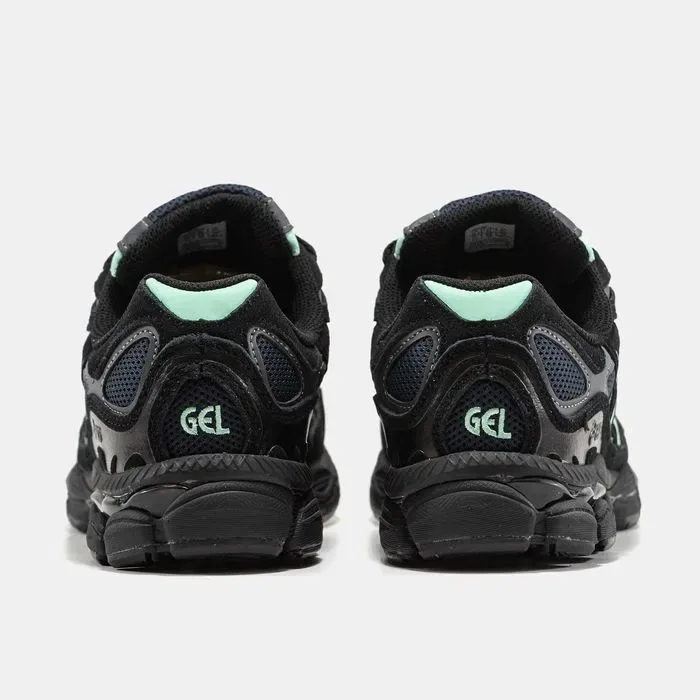 Кросівки Asics Gel-NYC Black/Navy/Mint premium | Кроссовки Асикс чоловічі жіночі — фото 6