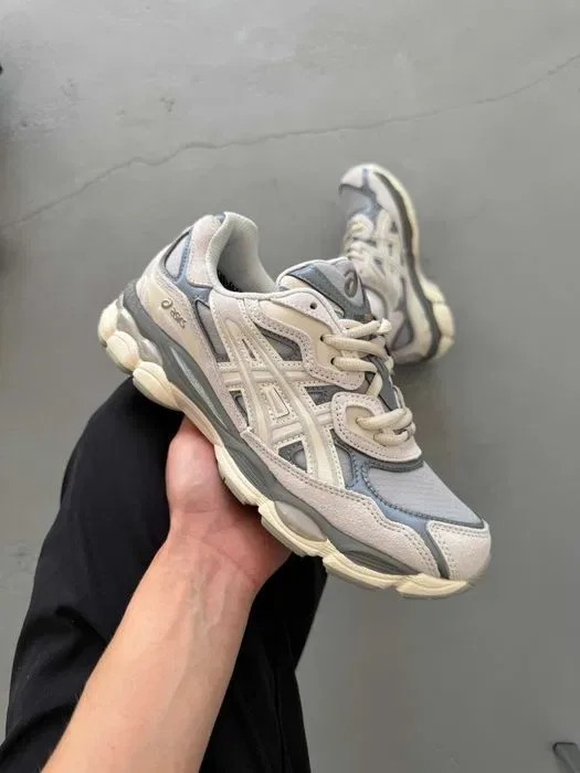Кросівки Asics Gel-NYC Gore-Tex Grey premium весна | Кроссовки Асикс чоловічі — фото 8