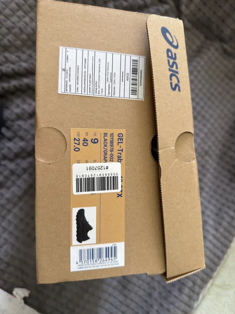 Кросівки Asics gel-trabuco 13 gtx нові 42.5 (27см) оригінал — фото 6