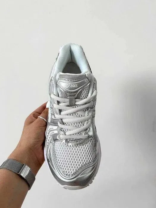 Кросівки ASICS JJJJound x Gel-Kayano 14 Silver White premium i72 | Кроссовки Асикс жіночі чоловічі — фото 2
