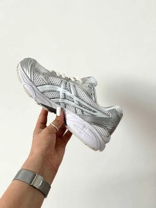 Кросівки ASICS JJJJound x Gel-Kayano 14 Silver White premium i72 | Кроссовки Асикс жіночі чоловічі — фото 3