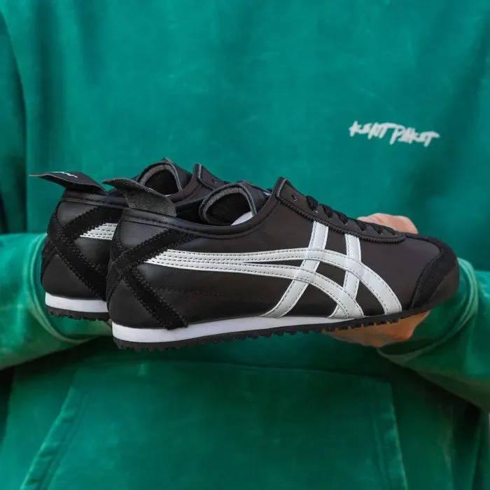 Кросівки Asics Onitsuka Mexico 66 Tiger Balck - White premium | Кроссовки Асикс чоловічі жіночі — фото 8