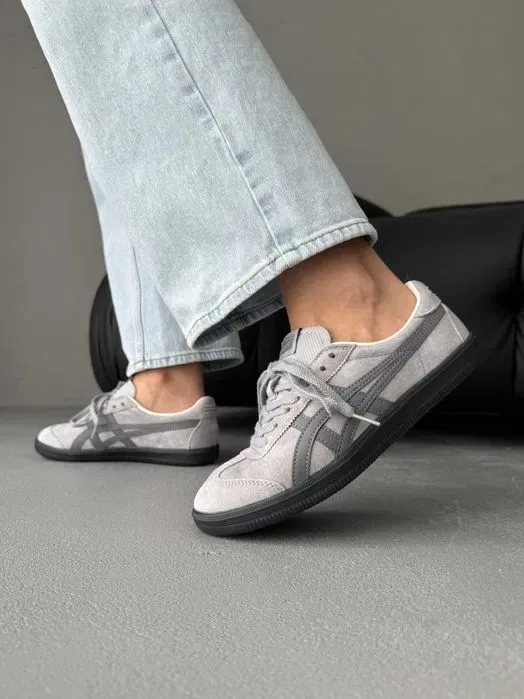 Кросівки Asics Onitsuka Tiger Tokuten Double Grey premium | Кроссовки Асикс жіночі чоловічі — фото 2