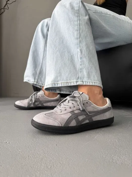 Кросівки Asics Onitsuka Tiger Tokuten Double Grey premium | Кроссовки Асикс жіночі чоловічі — фото 6