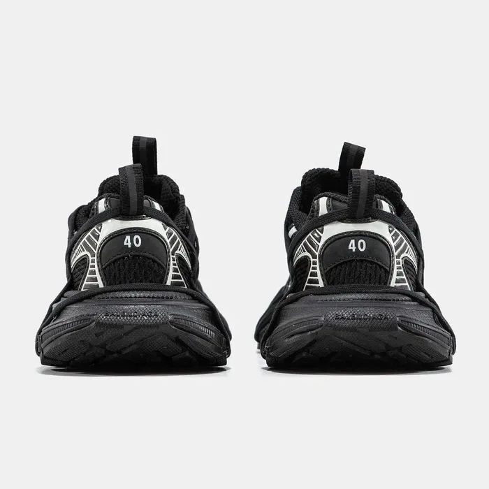Кросівки Balenciaga 3XL Extreme Lace Black/Silver premium | Кроссовки жіночі — фото 5