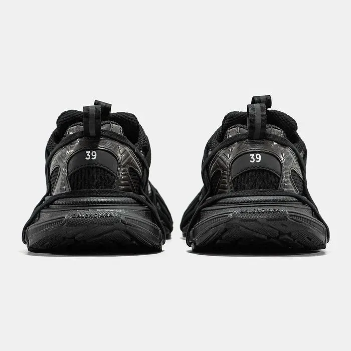 Кросівки Balenciaga 3XL Extreme Lace Triple Black premium | Кроссовки жіночі чоловічі — фото 6
