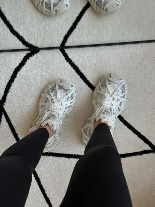Кросівки Balenciaga 3XL Extreme Lace White premium | Кроссовки жіночі чоловічі — фото 8