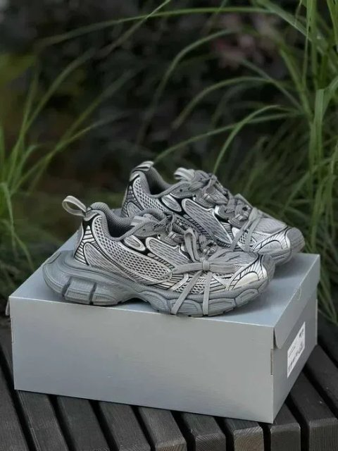 Кросівки Balenciaga 3XL Sneaker in Silver premium | Кроссовки жіночі чоловічі