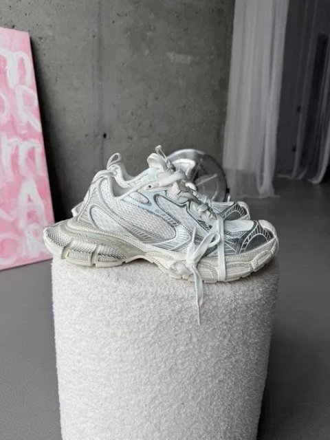 Кросівки Balenciaga 3XL White - Silver premium | Кроссовки жіночі чоловічі