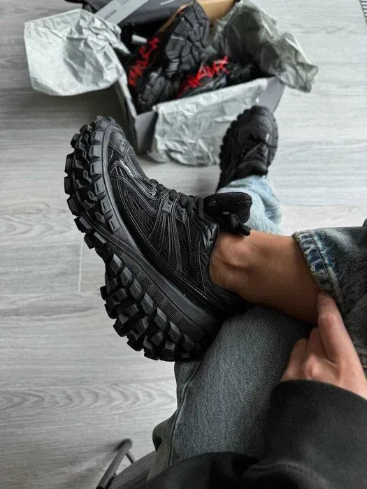 Кросівки Balenciaga Defender Sneaker Triple Black premium | Кроссовки чоловічі жіночі — фото 2