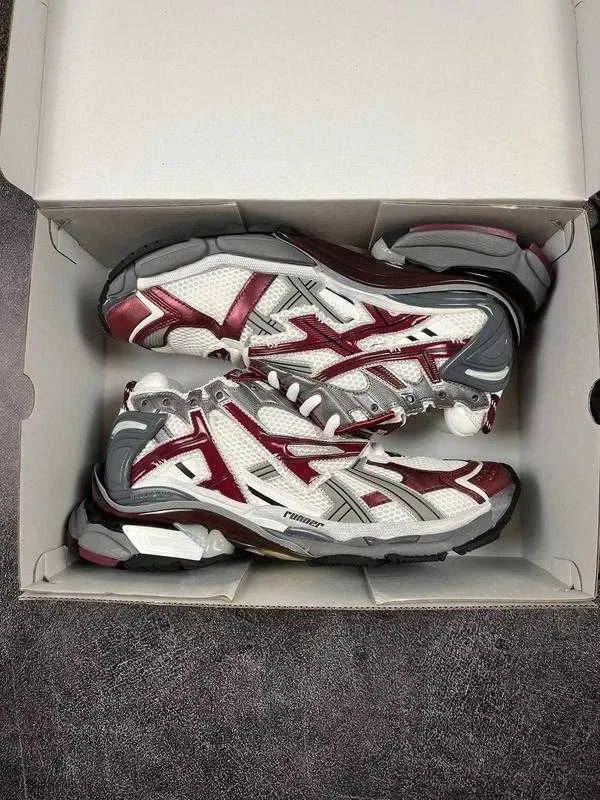 Кросівки Balenciaga Runner баленсіага раннер білі червоні з білим кросовки бленсиага раннер красные с белым свага опиум — фото 5